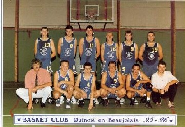 Seniors 1 saison 1995-1996. La meilleure quipe de Quinci ?